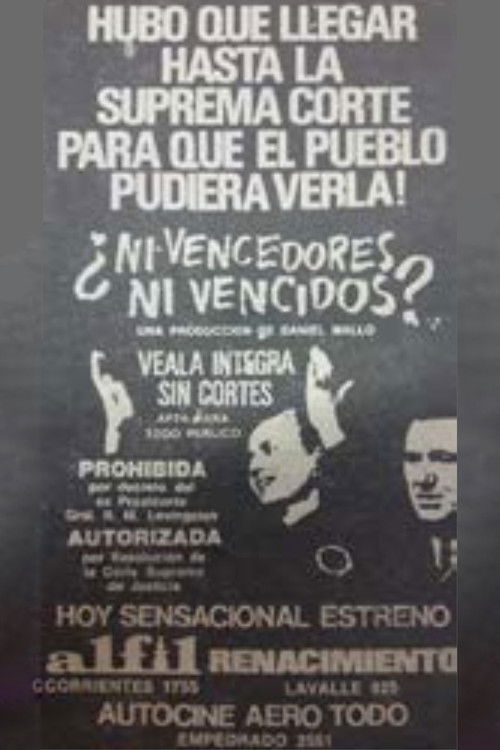 ¿Ni vencedores ni vencidos? (1972) poster