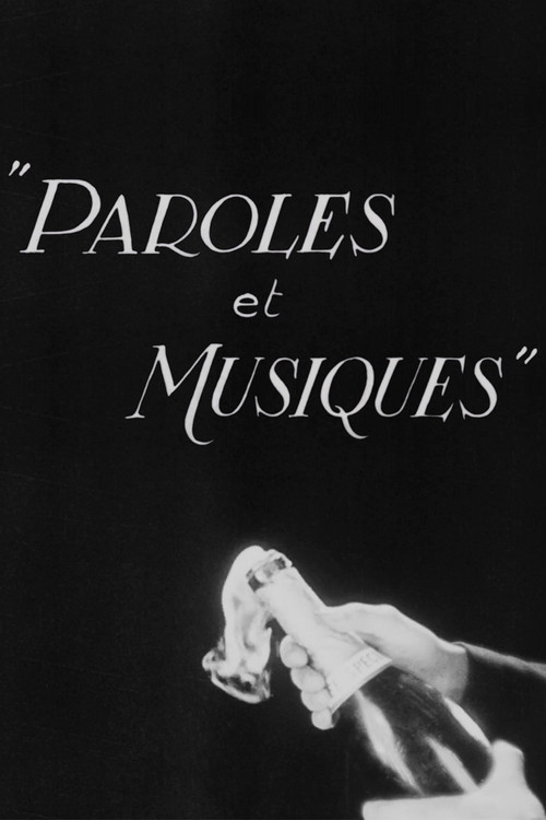 Paroles et musiques (1930) poster