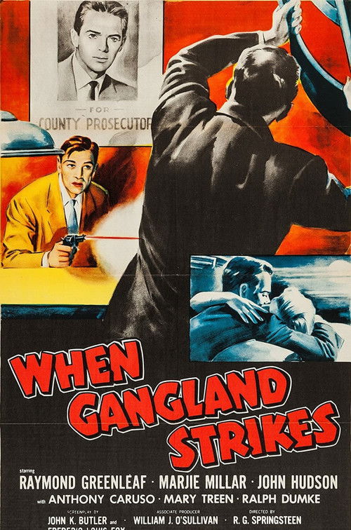 When Gangland Strikes (1956) poster