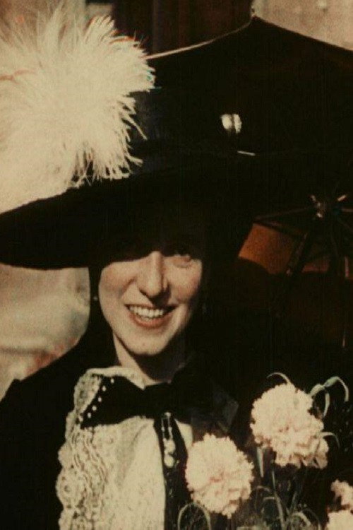 Donna con garofani rossi e rosa (1912) poster