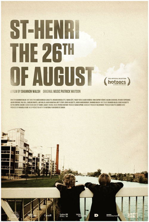 St. Henri, the 26th of August (2011) poster