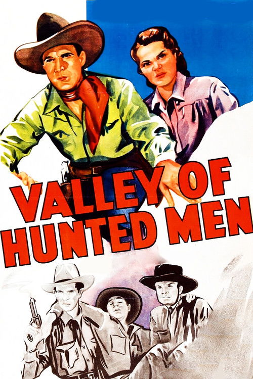 Valley of Hunted Men (1942) poster