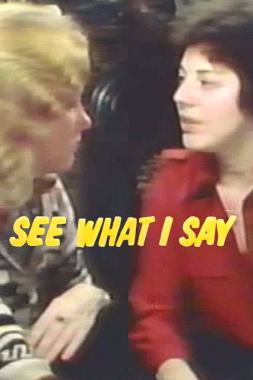 See What I Say (1981) poster