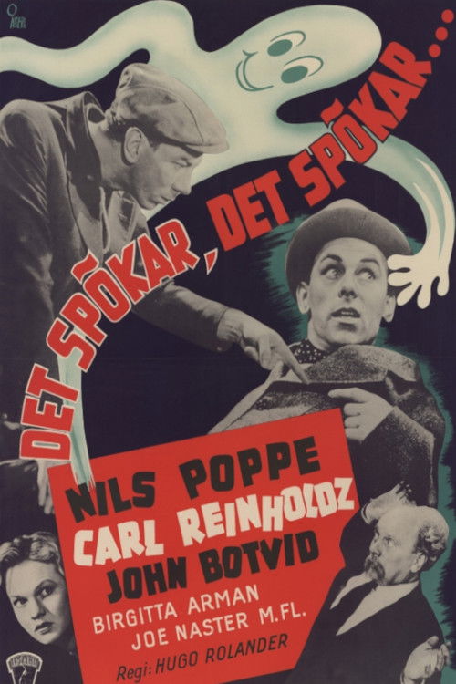 Det spökar - det spökar... (1943) poster