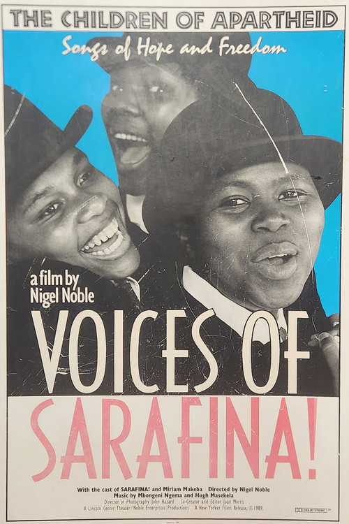 Voices of Sarafina! (1988) poster
