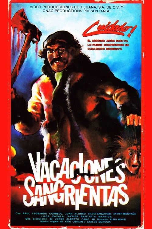 Vacaciones sangrientas (1988) poster