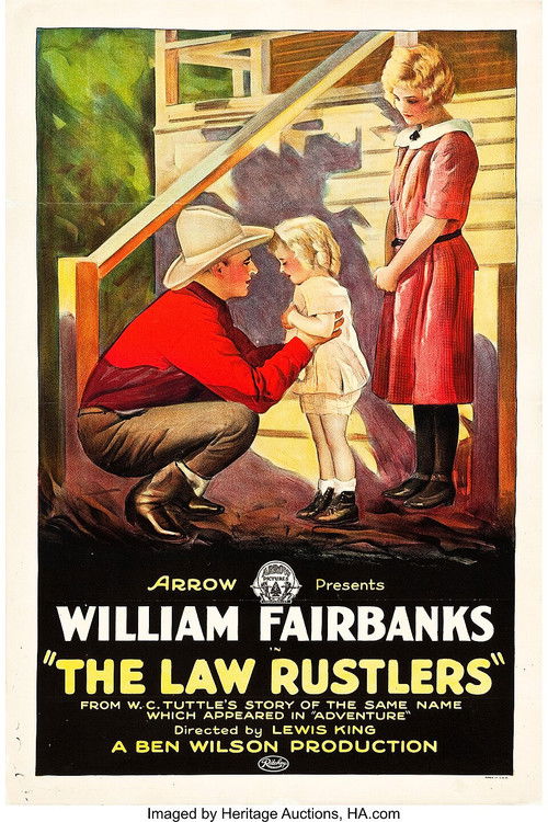 The Law Rustlers (1923) poster