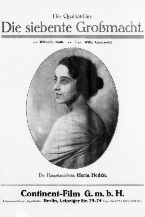 Die siebente Großmacht (1919) poster