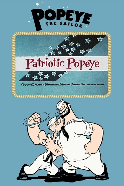 Patriotic Popeye (1957) poster