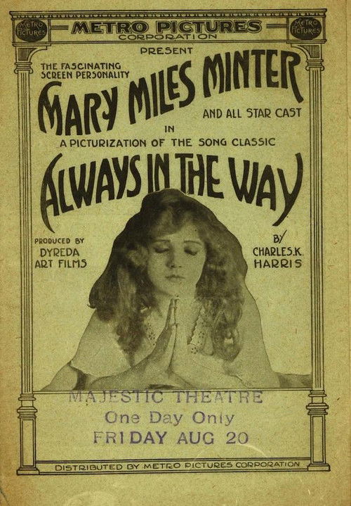 Always in the Way (1915) poster