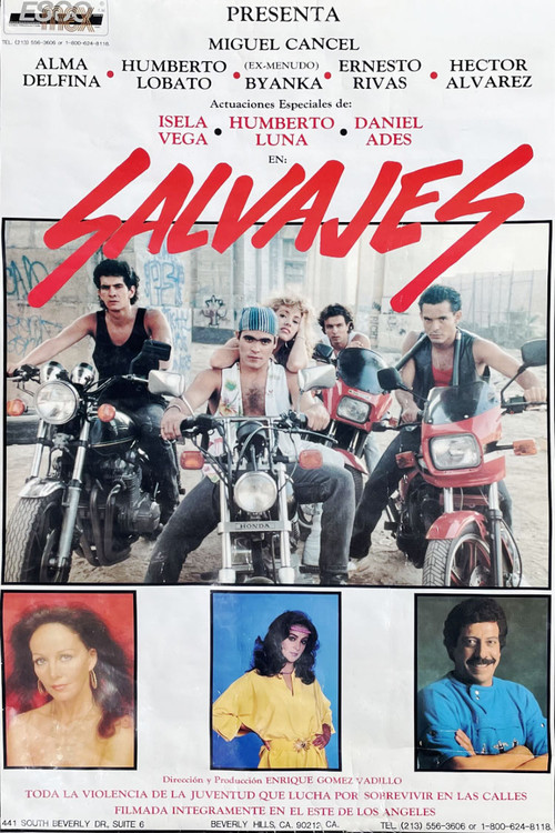 Salvajes (1989) poster