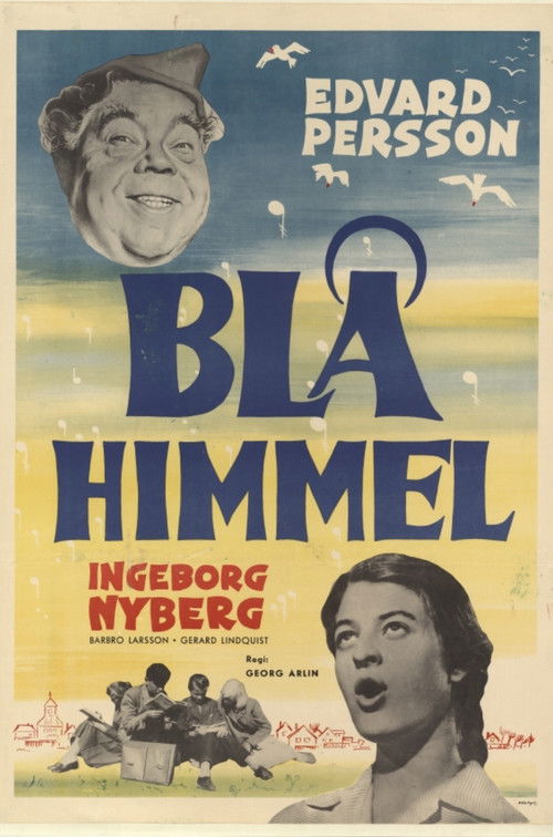 Blue sky (1955) poster