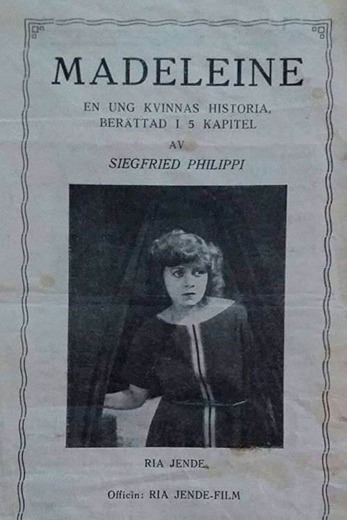 Madeleine (1919) poster