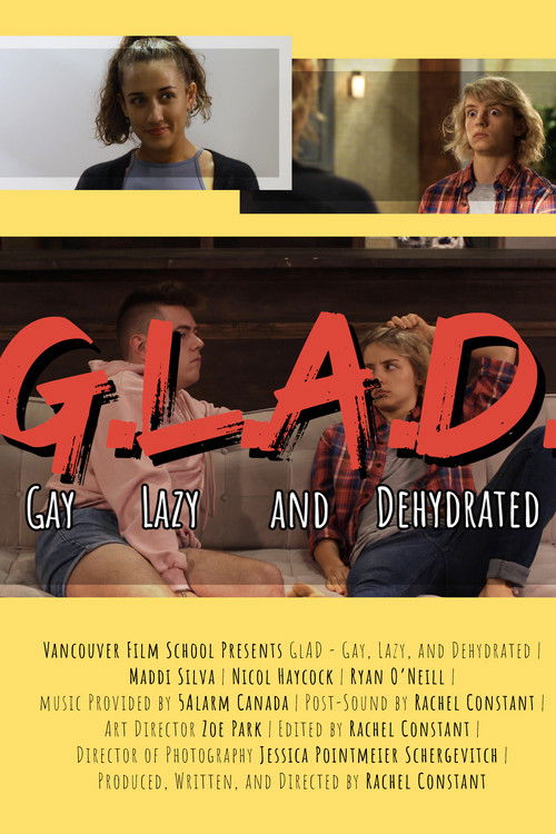 GLAD - Gay, Lazy, and Dehydrated (2020) poster