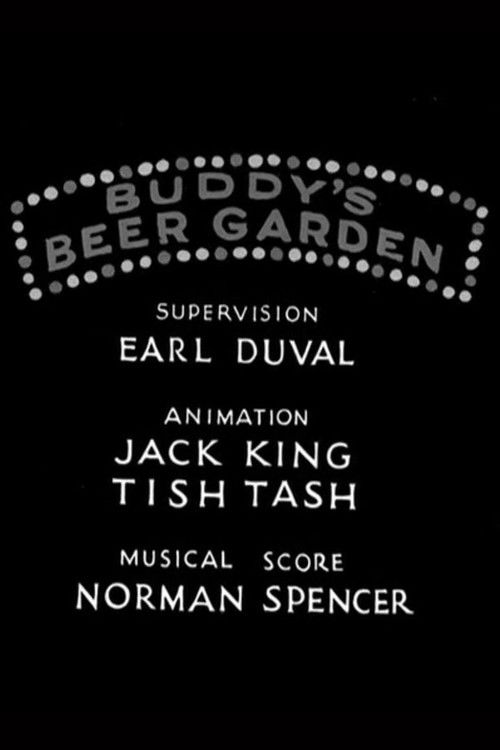 Buddy's Beer Garden (1933) poster