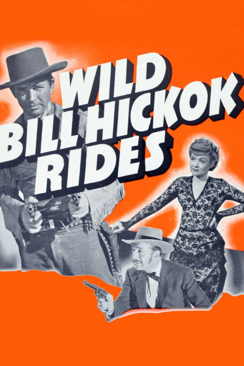 Wild Bill Hickok Rides (1942) poster