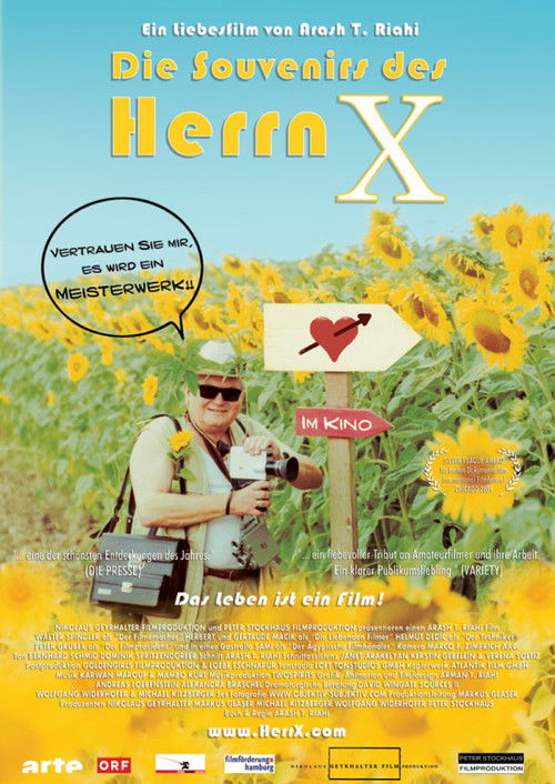 The Souvenirs of Mr. X (2004) poster