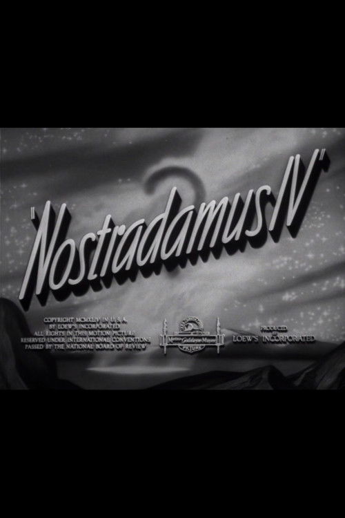 Nostradamus IV (1944) poster