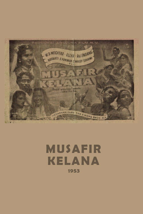 Musafir Kelana (1953) poster