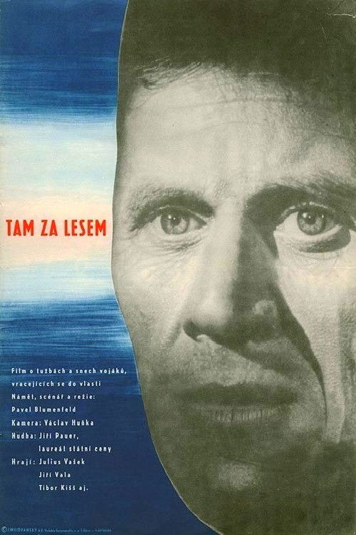 Tam za lesem (1962) poster