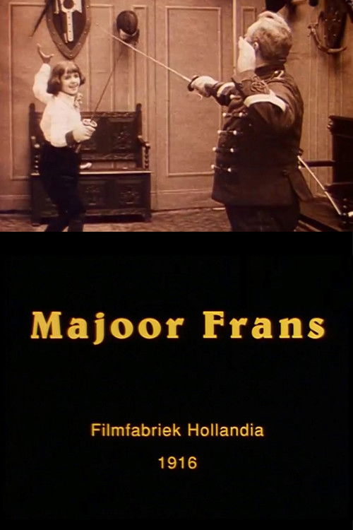 Major Frans (1916) poster
