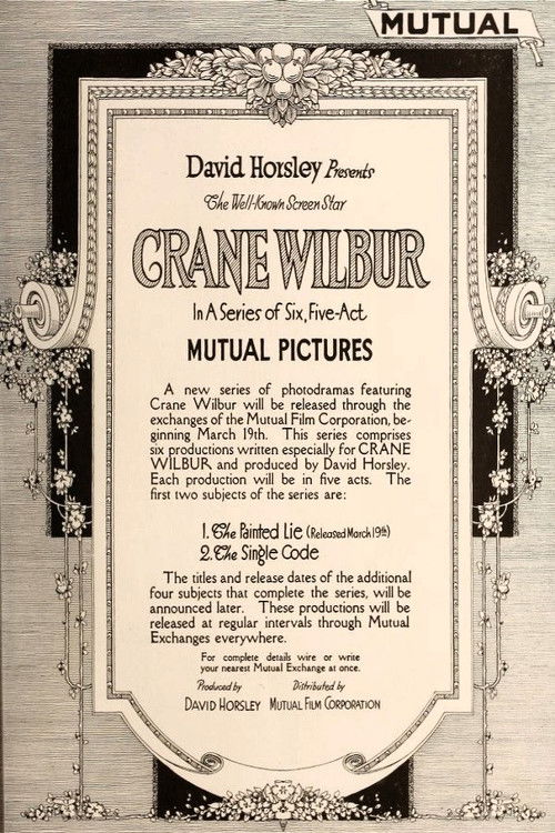 The Painted Lie (1917) poster