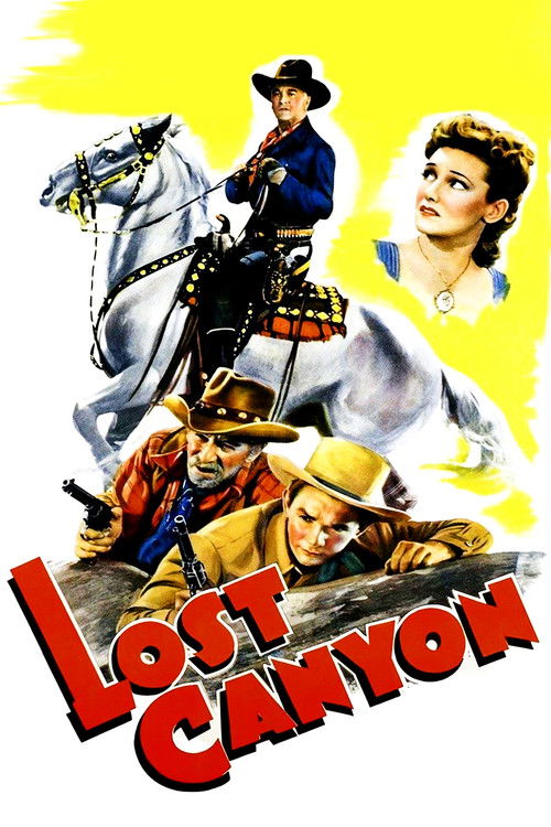 Lost Canyon (1942) poster