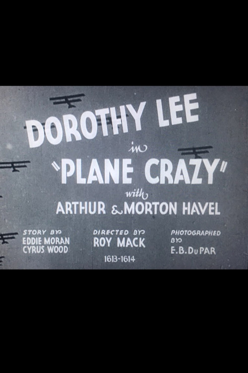 Plane Crazy (1933) poster