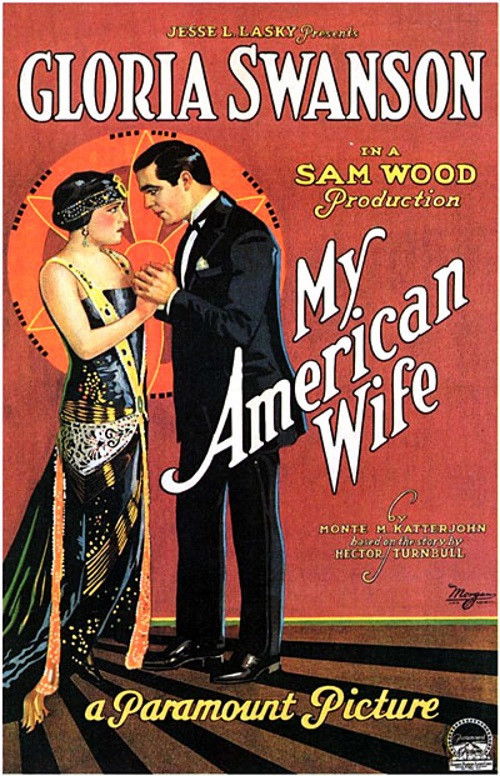 My American Wife (1922) poster