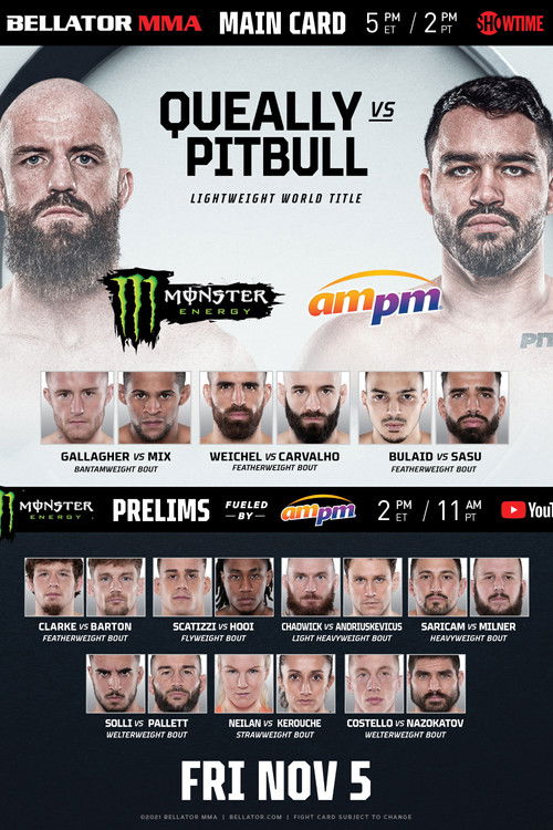 Bellator 270: Queally vs. Pitbull 2 (2021) poster