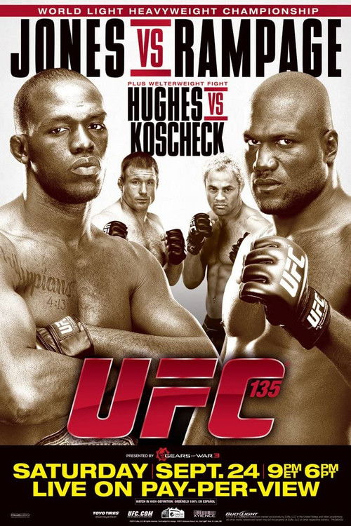 UFC 135: Jones vs. Rampage (2011) poster