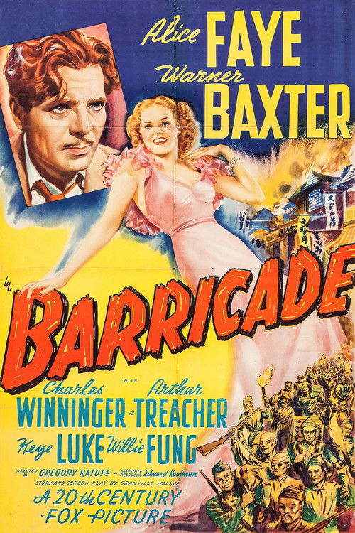 Barricade (1939) poster