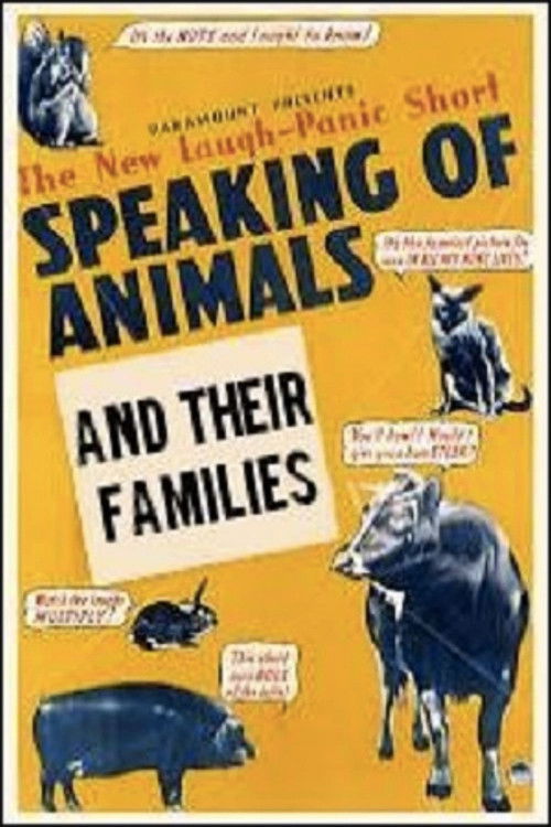Speaking of Animals and Their Families (1942) poster