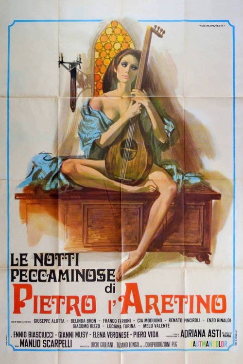 Le notti peccaminose di Pietro l'Aretino (1972) poster