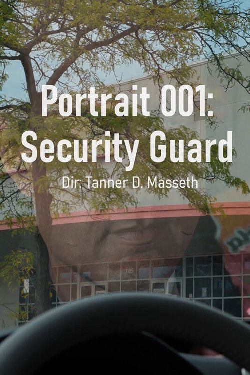 Portrait 001: Security Guard poster