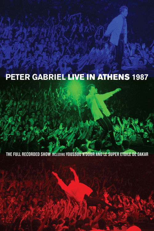 Peter Gabriel: Live in Athens 1987 (2013) poster