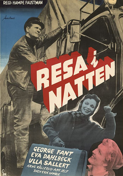 Resa i natten (1955) poster