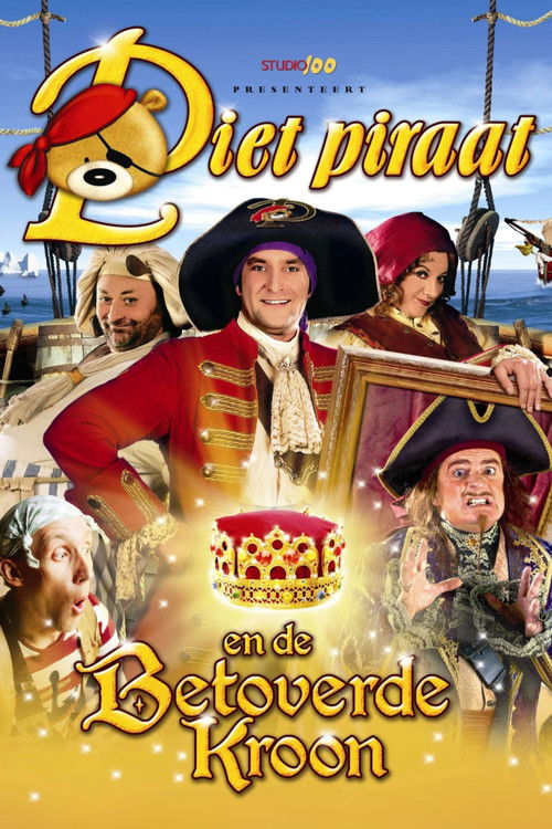 Piet Piraat en de Betoverde Kroon (2005) poster