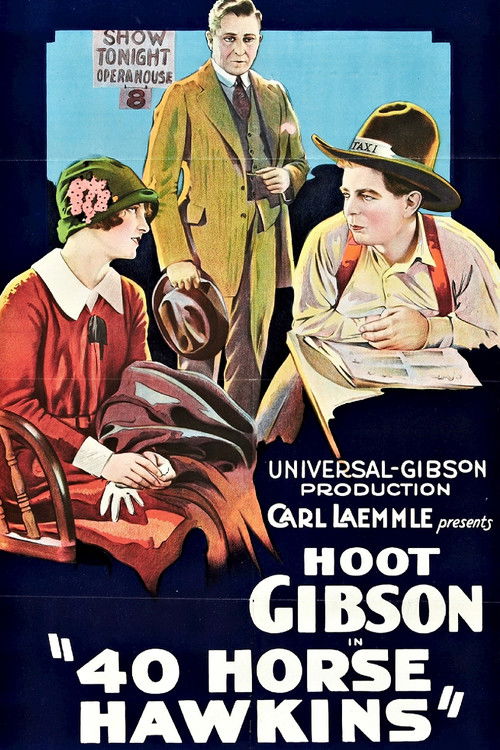 40-Horse Hawkins (1924) poster