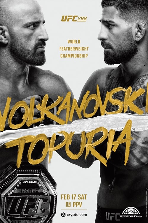 UFC 298: Volkanovski vs. Topuria (2024) poster