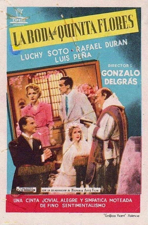 La boda de Quinita Flores (1943) poster