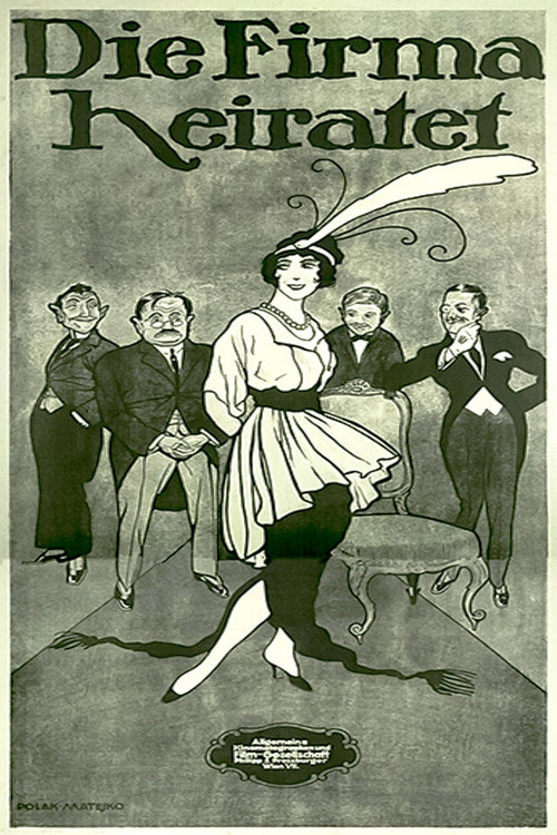 Die Firma heiratet (1914) poster