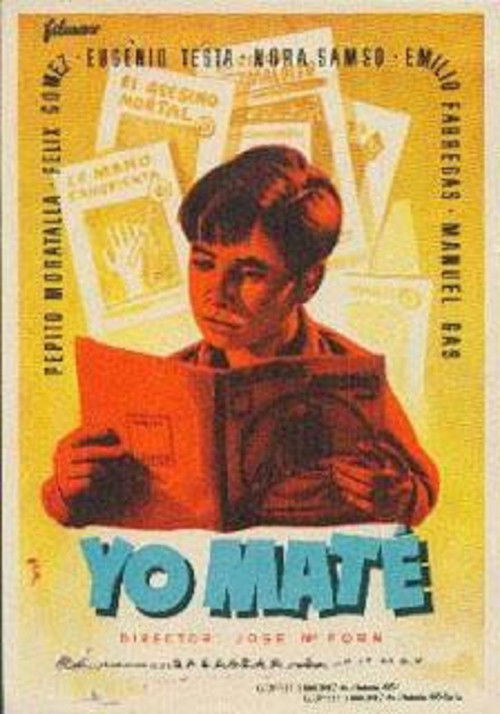 Yo maté (1955) poster