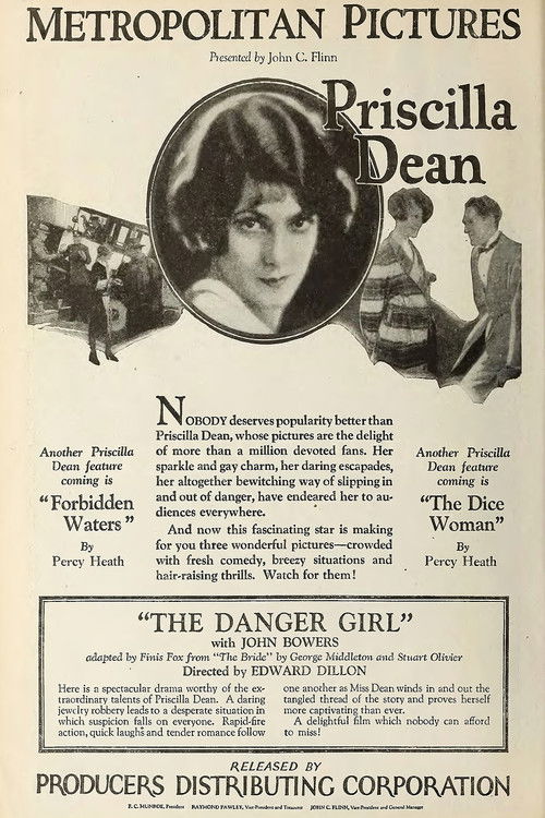 The Danger Girl (1926) poster