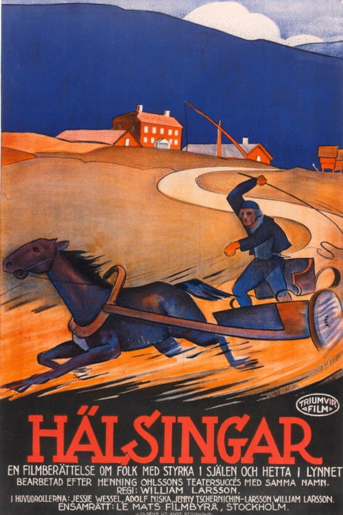 Hälsingar (1923) poster