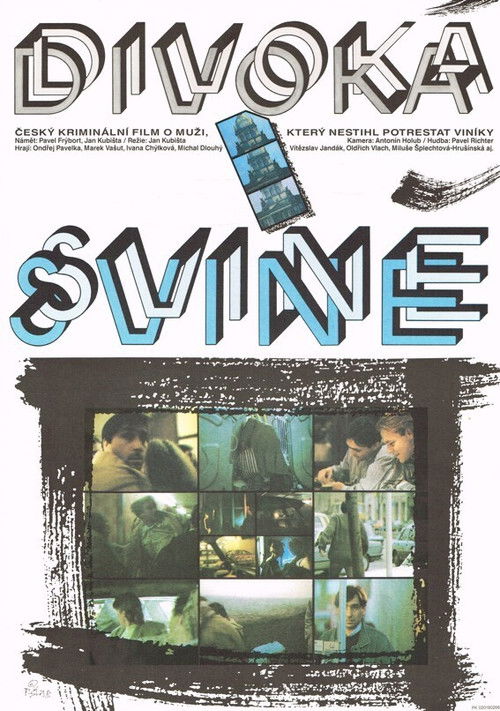 Divoká svině (1990) poster