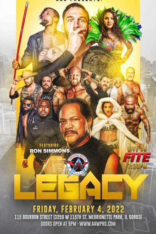 AAW Legacy (2022) poster