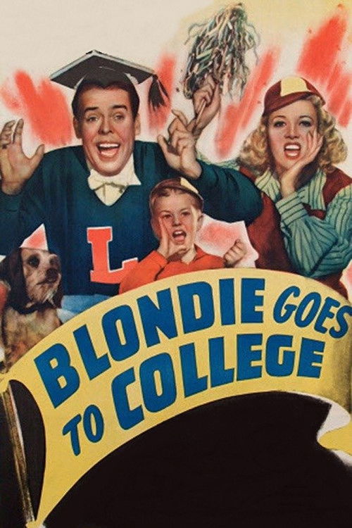 Blondie Goes to College (1942) poster