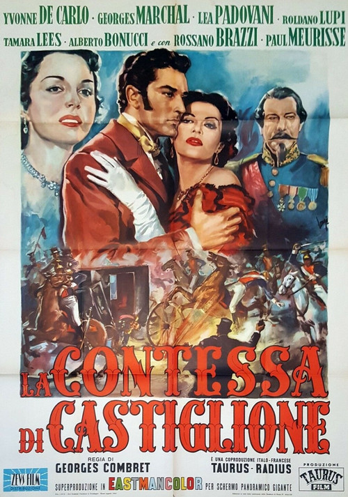 The Contessa's Secret (1954) poster