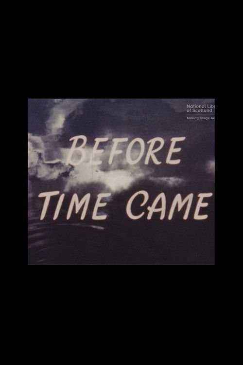 Before Time Came (1958) poster